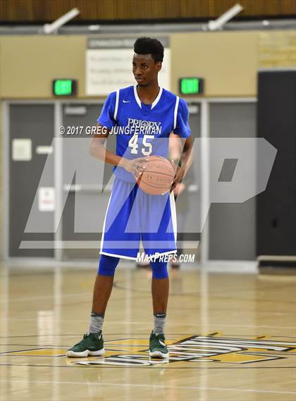Thumbnail 2 in Woodside Priory @ Branson (CIF NorCal D5 Playoff) photogallery.