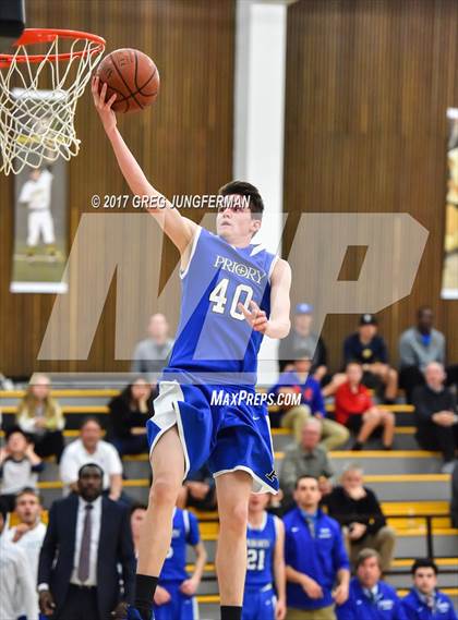 Thumbnail 3 in Woodside Priory @ Branson (CIF NorCal D5 Playoff) photogallery.