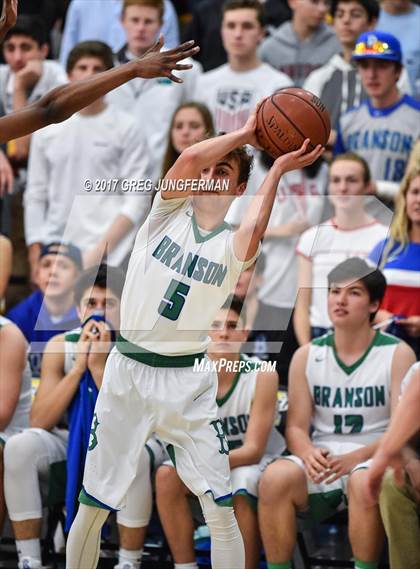Thumbnail 3 in Woodside Priory @ Branson (CIF NorCal D5 Playoff) photogallery.