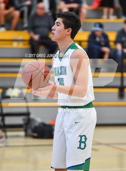 Thumbnail 2 in Woodside Priory @ Branson (CIF NorCal D5 Playoff) photogallery.