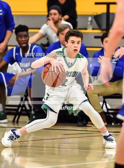 Thumbnail 3 in Woodside Priory @ Branson (CIF NorCal D5 Playoff) photogallery.