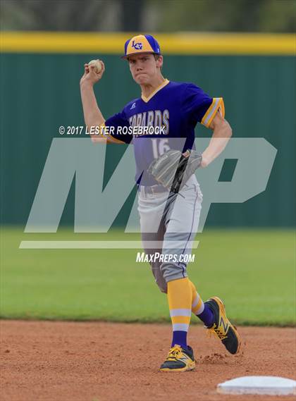 Thumbnail 2 in Waller vs La Grange (La Grange Baseball Tournament) photogallery.