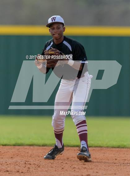 Thumbnail 2 in Waller vs La Grange (La Grange Baseball Tournament) photogallery.