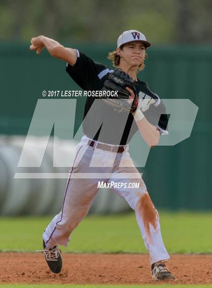 Thumbnail 3 in Waller vs La Grange (La Grange Baseball Tournament) photogallery.