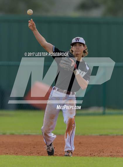 Thumbnail 3 in Waller vs La Grange (La Grange Baseball Tournament) photogallery.