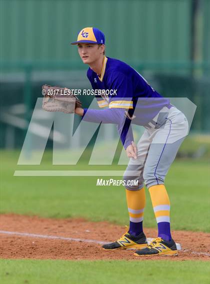 Thumbnail 2 in Waller vs La Grange (La Grange Baseball Tournament) photogallery.