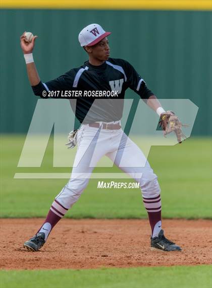 Thumbnail 2 in Waller vs La Grange (La Grange Baseball Tournament) photogallery.