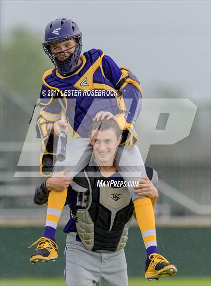 Thumbnail 3 in Waller vs La Grange (La Grange Baseball Tournament) photogallery.