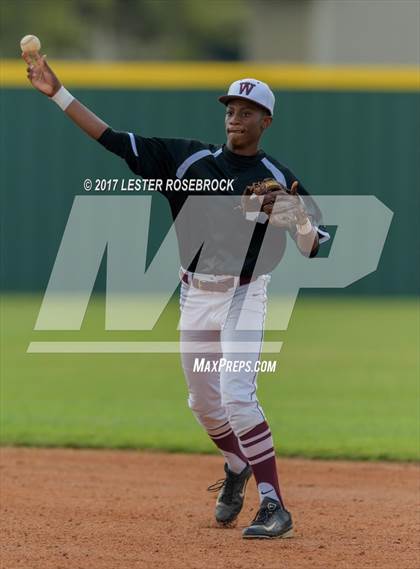 Thumbnail 1 in Waller vs La Grange (La Grange Baseball Tournament) photogallery.