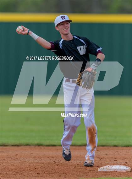 Thumbnail 2 in Waller vs La Grange (La Grange Baseball Tournament) photogallery.