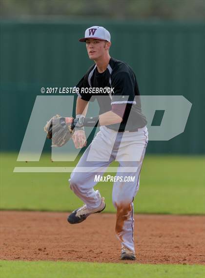 Thumbnail 2 in Waller vs La Grange (La Grange Baseball Tournament) photogallery.
