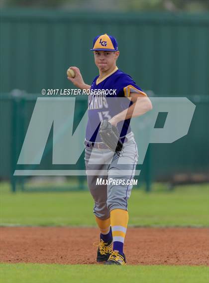Thumbnail 1 in Waller vs La Grange (La Grange Baseball Tournament) photogallery.