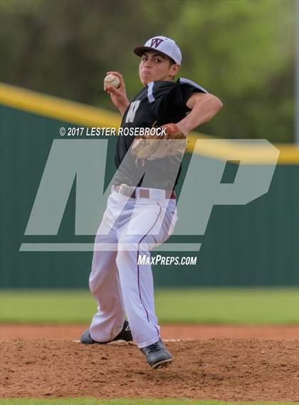 Thumbnail 1 in Waller vs La Grange (La Grange Baseball Tournament) photogallery.