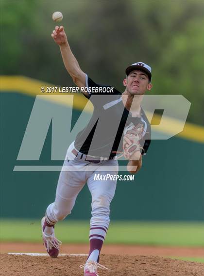 Thumbnail 2 in Waller vs La Grange (La Grange Baseball Tournament) photogallery.