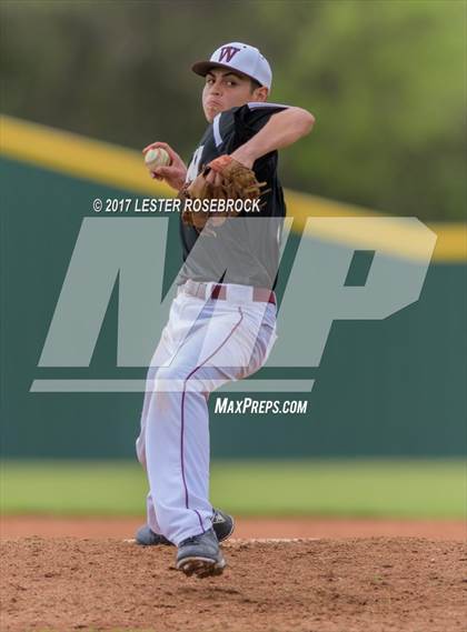 Thumbnail 2 in Waller vs La Grange (La Grange Baseball Tournament) photogallery.