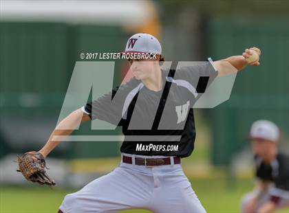 Thumbnail 3 in Waller vs La Grange (La Grange Baseball Tournament) photogallery.