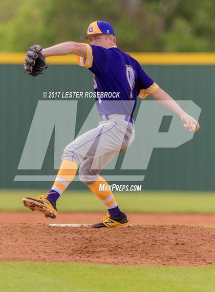 Thumbnail 1 in Waller vs La Grange (La Grange Baseball Tournament) photogallery.