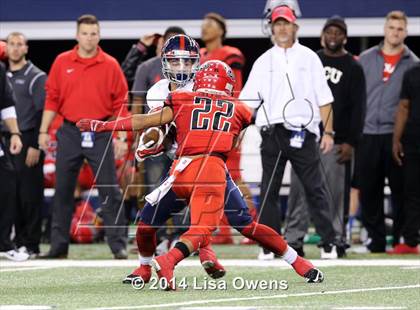 Thumbnail 1 in Boyd vs. Cedar Hill (UIL 6A Division 2 Region 1 Area Playoff) photogallery.