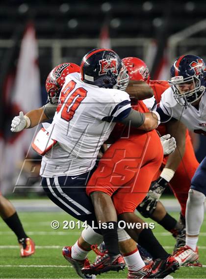 Thumbnail 2 in Boyd vs. Cedar Hill (UIL 6A Division 2 Region 1 Area Playoff) photogallery.