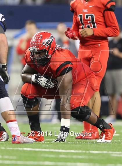 Thumbnail 2 in Boyd vs. Cedar Hill (UIL 6A Division 2 Region 1 Area Playoff) photogallery.