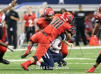 Thumbnail 2 in Boyd vs. Cedar Hill (UIL 6A Division 2 Region 1 Area Playoff) photogallery.