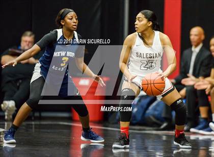 Thumbnail 3 in Salesian College Preparatory vs. New Hope Academy (Nike Tournament of Champions) photogallery.