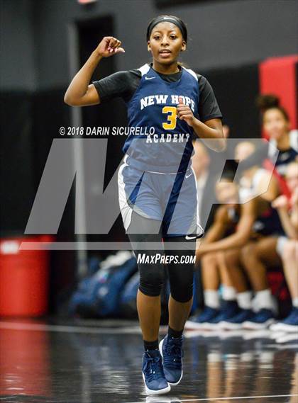 Thumbnail 2 in Salesian College Preparatory vs. New Hope Academy (Nike Tournament of Champions) photogallery.