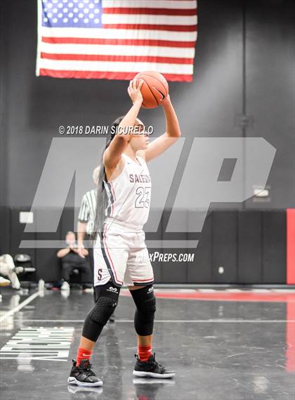 Thumbnail 3 in Salesian College Preparatory vs. New Hope Academy (Nike Tournament of Champions) photogallery.