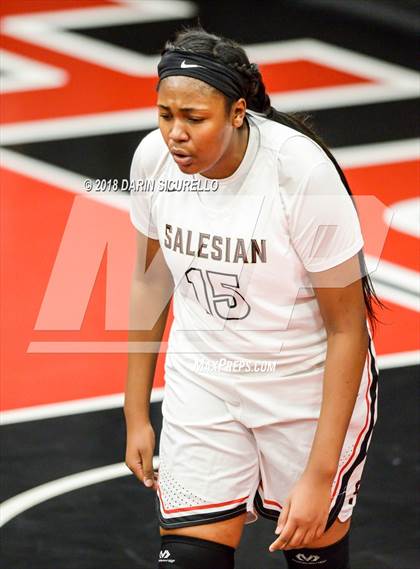 Thumbnail 1 in Salesian College Preparatory vs. New Hope Academy (Nike Tournament of Champions) photogallery.