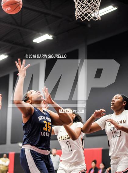 Thumbnail 2 in Salesian College Preparatory vs. New Hope Academy (Nike Tournament of Champions) photogallery.