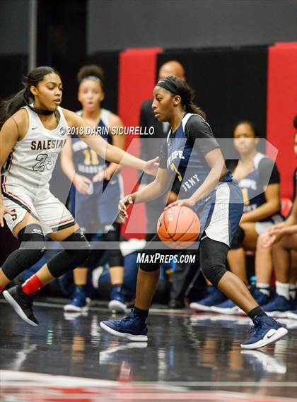 Thumbnail 2 in Salesian College Preparatory vs. New Hope Academy (Nike Tournament of Champions) photogallery.