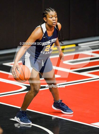Thumbnail 1 in Salesian College Preparatory vs. New Hope Academy (Nike Tournament of Champions) photogallery.
