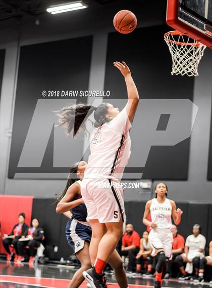 Thumbnail 1 in Salesian College Preparatory vs. New Hope Academy (Nike Tournament of Champions) photogallery.