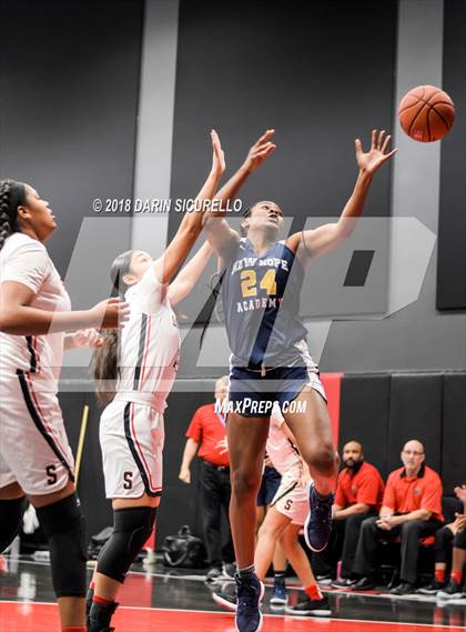 Thumbnail 3 in Salesian College Preparatory vs. New Hope Academy (Nike Tournament of Champions) photogallery.