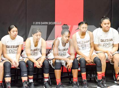 Thumbnail 2 in Salesian College Preparatory vs. New Hope Academy (Nike Tournament of Champions) photogallery.