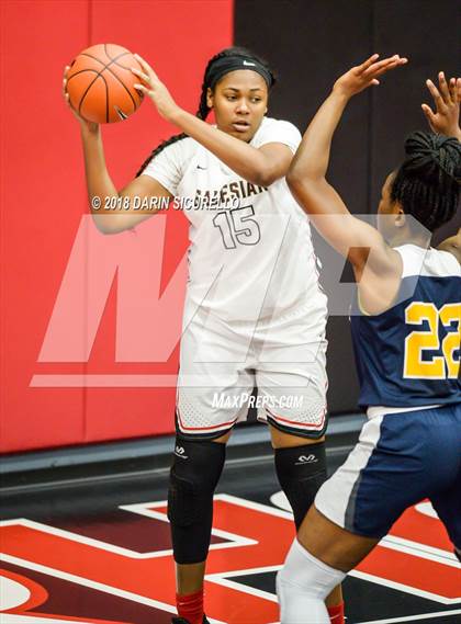 Thumbnail 2 in Salesian College Preparatory vs. New Hope Academy (Nike Tournament of Champions) photogallery.