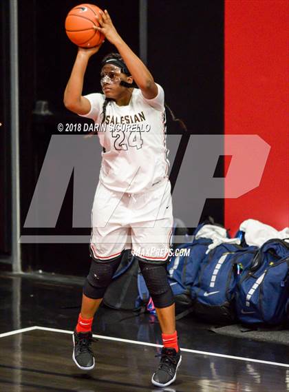 Thumbnail 1 in Salesian College Preparatory vs. New Hope Academy (Nike Tournament of Champions) photogallery.