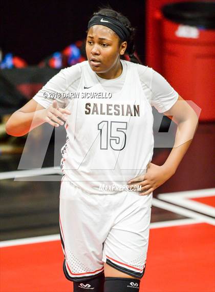 Thumbnail 3 in Salesian College Preparatory vs. New Hope Academy (Nike Tournament of Champions) photogallery.