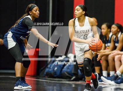 Thumbnail 2 in Salesian College Preparatory vs. New Hope Academy (Nike Tournament of Champions) photogallery.