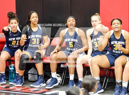 Thumbnail 2 in Salesian College Preparatory vs. New Hope Academy (Nike Tournament of Champions) photogallery.