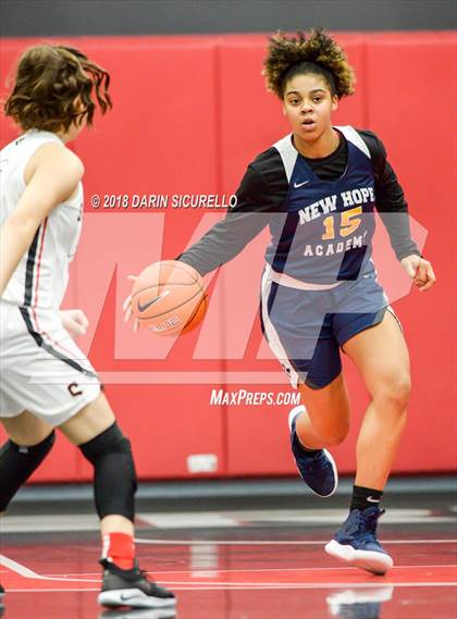 Thumbnail 1 in Salesian College Preparatory vs. New Hope Academy (Nike Tournament of Champions) photogallery.