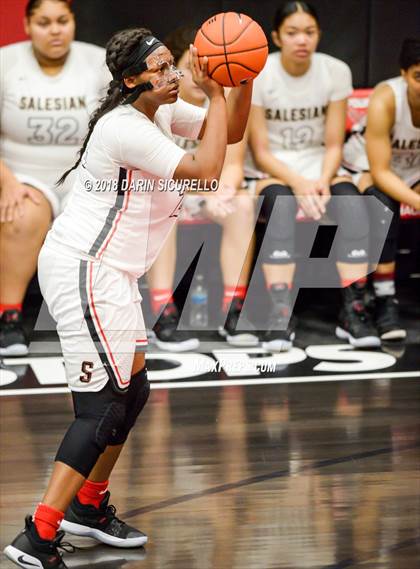 Thumbnail 2 in Salesian College Preparatory vs. New Hope Academy (Nike Tournament of Champions) photogallery.