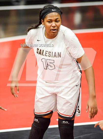 Thumbnail 1 in Salesian College Preparatory vs. New Hope Academy (Nike Tournament of Champions) photogallery.
