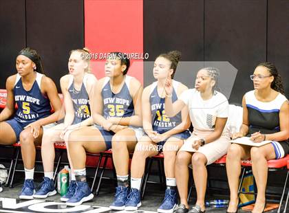 Thumbnail 1 in Salesian College Preparatory vs. New Hope Academy (Nike Tournament of Champions) photogallery.