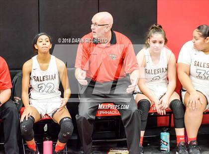 Thumbnail 3 in Salesian College Preparatory vs. New Hope Academy (Nike Tournament of Champions) photogallery.