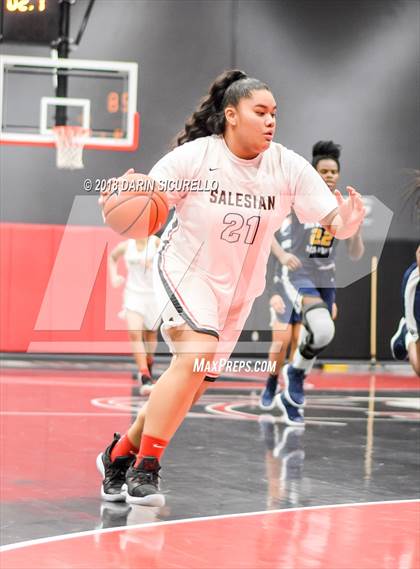 Thumbnail 1 in Salesian College Preparatory vs. New Hope Academy (Nike Tournament of Champions) photogallery.