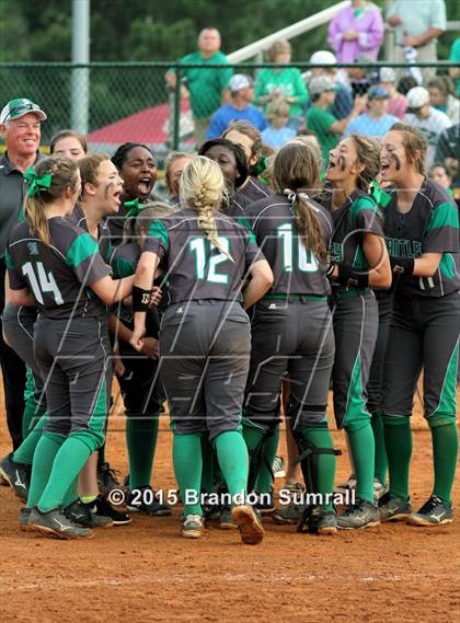 Thumbnail 3 in Isabella vs Brantley (AHSAA 1A  Final) photogallery.