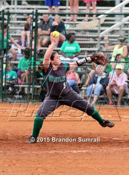 Thumbnail 3 in Isabella vs Brantley (AHSAA 1A  Final) photogallery.