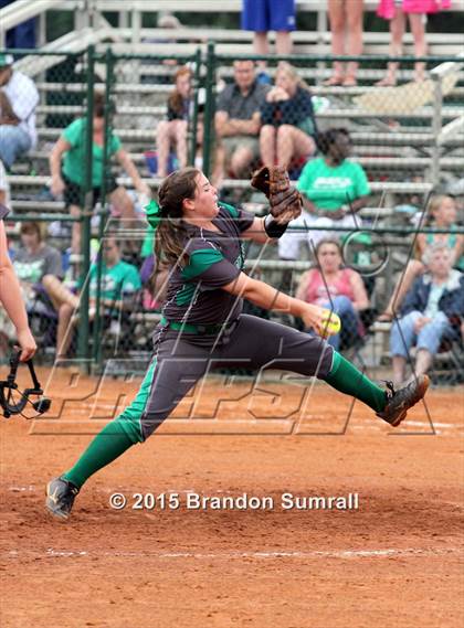 Thumbnail 2 in Isabella vs Brantley (AHSAA 1A  Final) photogallery.