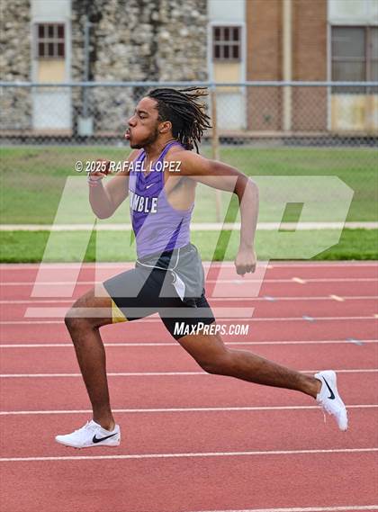 Thumbnail 1 in UIL 6A Track & Field District Prelims (100M) photogallery.
